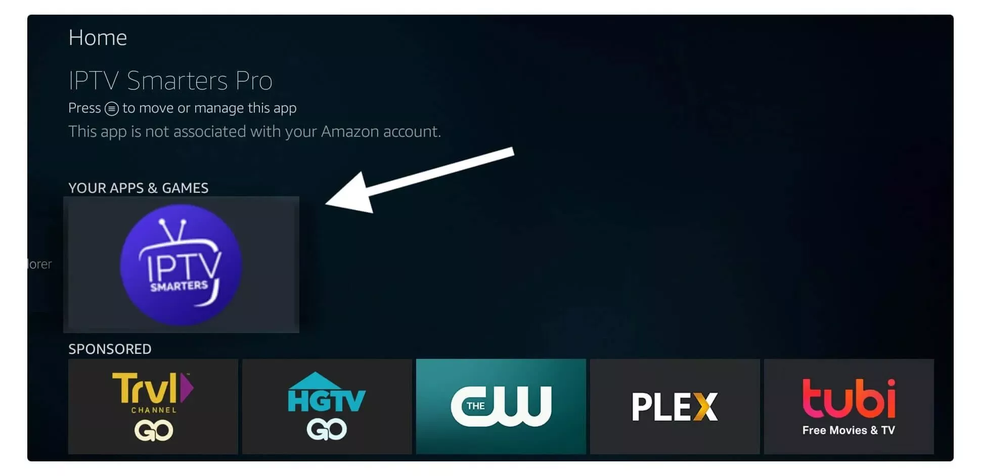 IPTV Smarters App on Firestick
